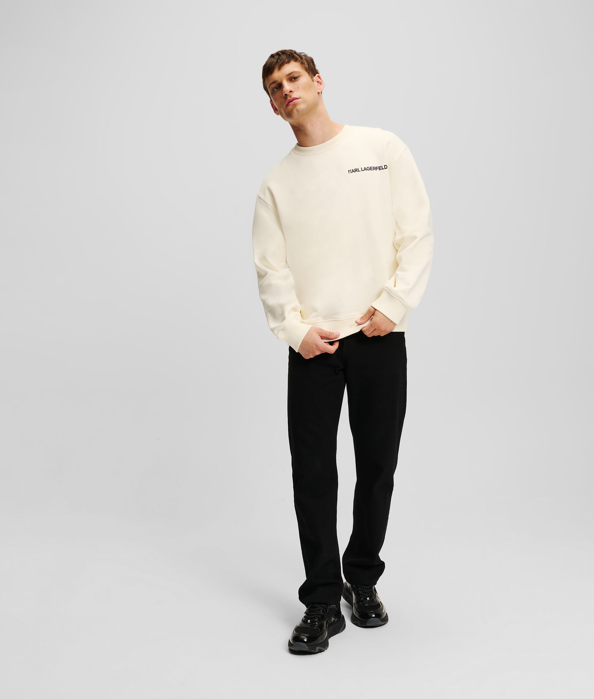 (image for) Fun K/IKONIK KARL OUTLINE SWEATSHIRT